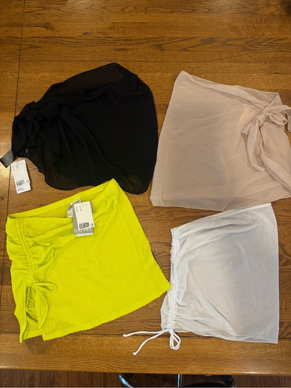 Size Small Sarongs - H&M and others